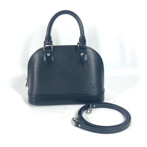 LOUIS VUITTON Epi Nano Alma 2WAY Bag Hand Bag Crossbody Bag Shoulder Bag - Picture 1 of 16